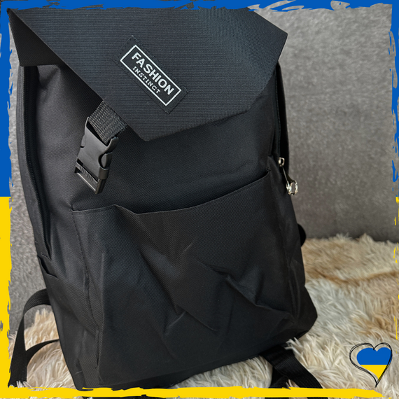 Набір 4 в 1. Рюкзак жіночий чорний + клатч + шопер | Зображення 4