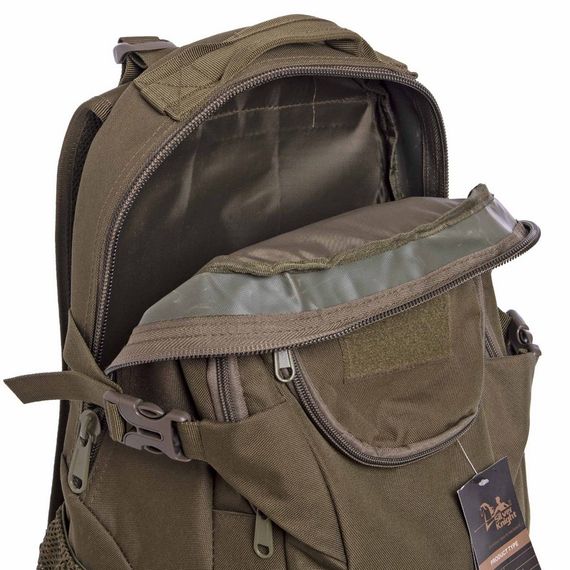 Тактичний штурмовий рюкзак Silver Knight TY-8460, 23 л (44×27×19 см) Олива | Зображення 8