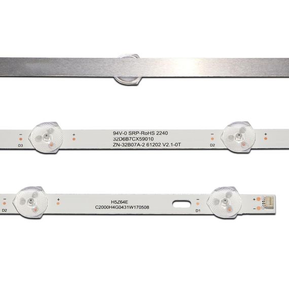 LED підсвітка TV 32" ZN-32B07A-2 61202 V2.1-0T ZN-32B07A-2 70822 V2.2-0T LE32D590 LE32D59 ST3151A05-8 2шт. | Зображення 1