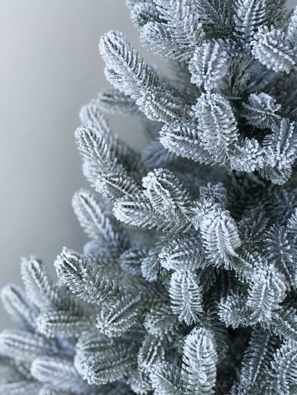 Ялинка Traditional лита в горщику 90 см засніжена новинка | Зображення 5