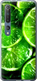 Чохол на Xiaomi Mi 10 Pro Зелені часточки лимона "852u-1870-2448"