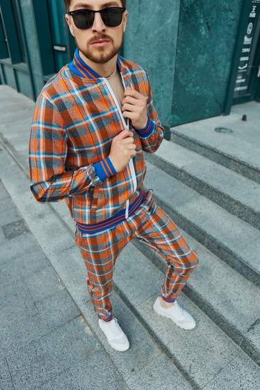 Костюм Джентльмен-2 оранжевый S M | Зображення 2