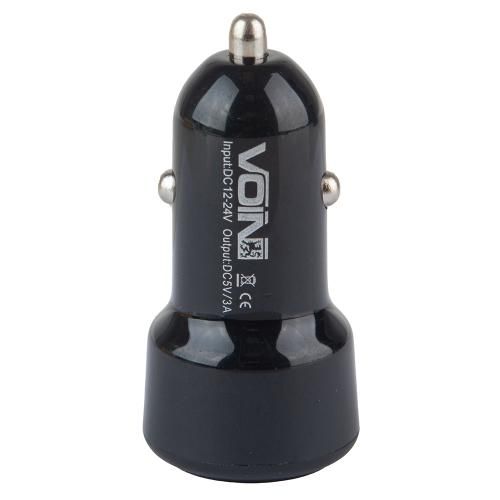 Автомобільний зарядний пристрій VOIN C-36209, 1USB (12/24V - 5V 3,0A) | Зображення 4