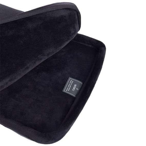 Сумка для ноутбуку WIWU Pilot Sleeve 15.6" Сірий Чорний | Зображення 3