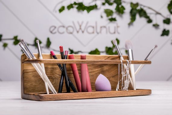 Аксесуар «Make-up» 6 подарунок подрузі Настільний органайзер | Зображення 6