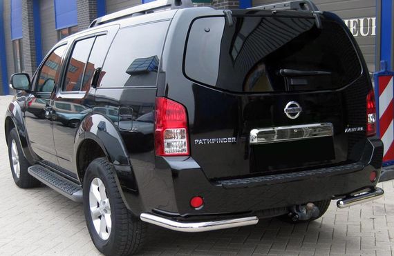 Задняя дуга AK003 (нерж) для Nissan Pathfinder R51 2005-2014 гг