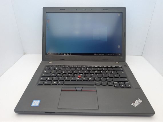 Ультрабук Lenovo ThinkPad L460 / 14" (1366x768) TN / Intel Core i3-6100U (2 (4) ядра по 2.3 GHz) / 8 GB DDR3 / 128 GB SSD / Intel HD Graphics 520 / WebCam б/у | Зображення 1