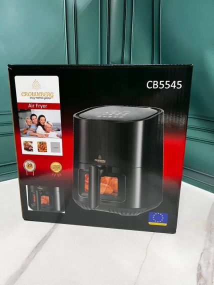 Фритюрниця повітряна 8 програм 1200Вт 4л Crownberg CB 5545 | Зображення 1