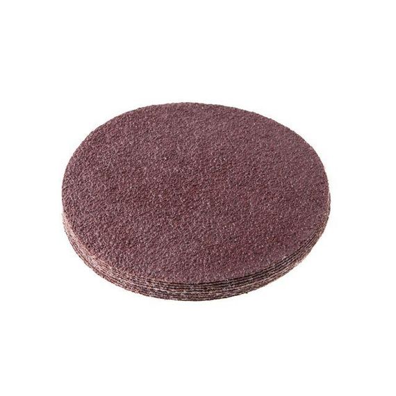 Круг наждачний самоклейний 125 мм, папір класу E, К36, 10 од. INTERTOOL BT-0552 | Зображення 1