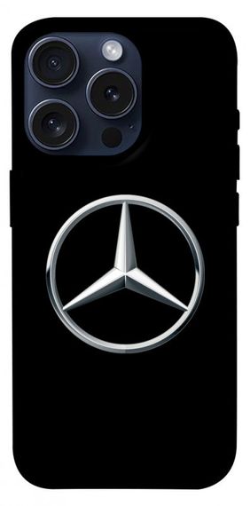 Чохол з картинкою Mercedes logo для Apple iPhone 15 Pro (6.1")