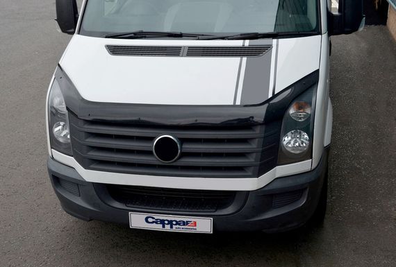Дефлектор капота 2006-2024, 2011-2024 (EuroCap) для Volkswagen Crafter 2006-2017рр | Зображення 7