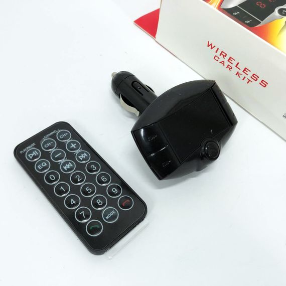 Автомобільний FM модулятор X16 FM трансмітер Bluetooth, FM трансмітер стерео, Трансмітер для музики | Зображення 1