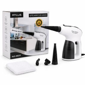 Ручной пароочиститель HYLLIS HLS-88315 1500 Вт • Пароочиститель-отпариватель TV-SH-03 3,5 бар с баком 330 мл и насадками для дома