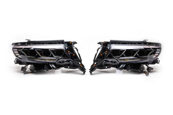 Передняя оптика Lexus-design-3-LED (2017-2024, 2 шт) для Toyota Land Cruiser Prado 150 | Зображення 2