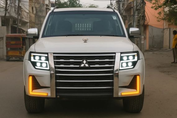 Передний бампер LXR для Mitsubishi Pajero Wagon IV 2006-2021 гг