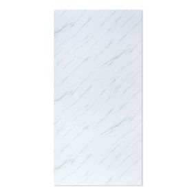 Декоративна ПВХ плита 1,22м х 2,44м х 3мм Грецький білий мармур SW-00001402