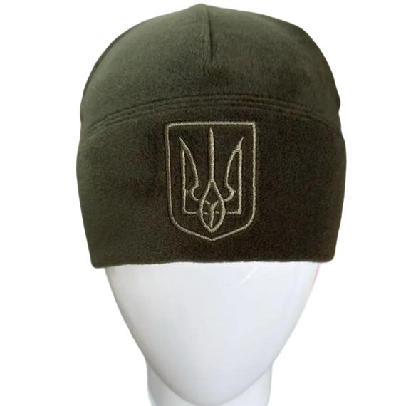 Шапка флісова герб Ranger олива 55-57 (RA8953) | Зображення 1