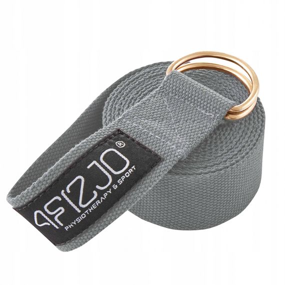 Ремінь для йоги 4FIZJO 300 см 4FJ0525 Grey (P-5907739315380) | Зображення 2