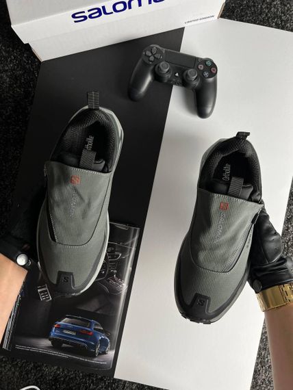 Чоловічі кросівки Salomon Odyssey ELMT Advanced Khaki Grey весна / осінь A3137 | Зображення 3