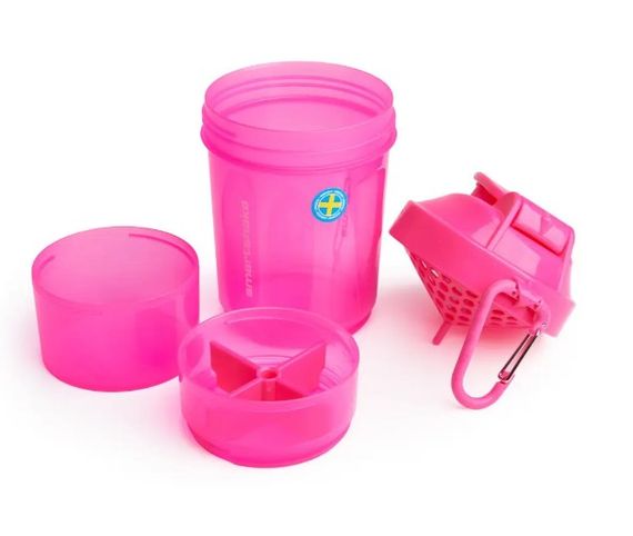 Шейкер спортивний SmartShake Original2GO 600 мл Neon Pink (10560502) | Зображення 1