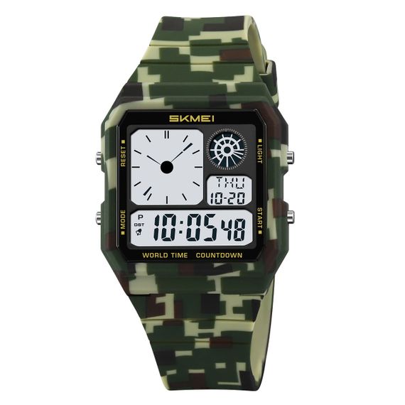 Годинник S2kmei 2347CMAG Camo Green