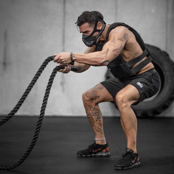Маска для тренування дихання Фантом Training Mask Carbon L | Зображення 8