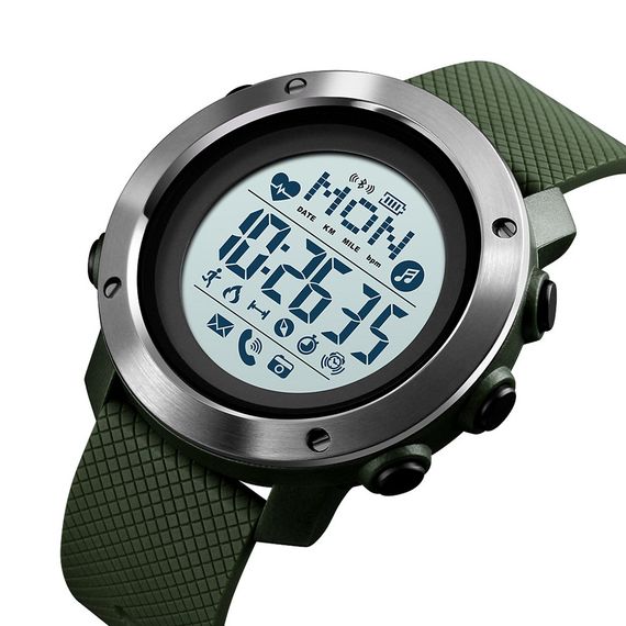 Skmei 1511AG Army-Green Smart Watch + Compass | Зображення 1