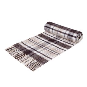 Плед Vladi 64624 Україна 140x200  Поліестер, Бавовна Коричневий, Бежевий, Білий