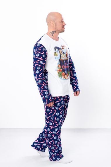Піжама чоловіча "Family look" Носи своє 48 Синій (p-7566-179516) | Зображення 2