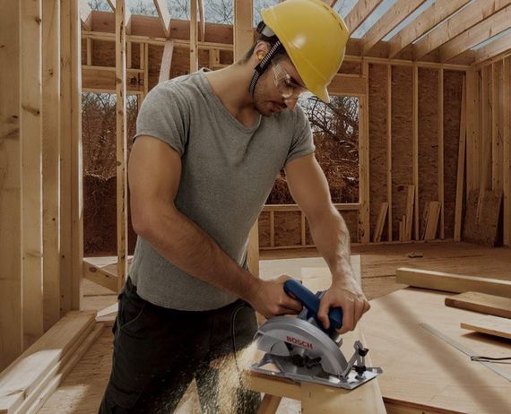 Пила дисковая GKS 140, ручная, 1400Вт, 184мм, 20мм, 3.7кг + Пильный диск Eco for wood (0.601.6B3.020) | Зображення 2