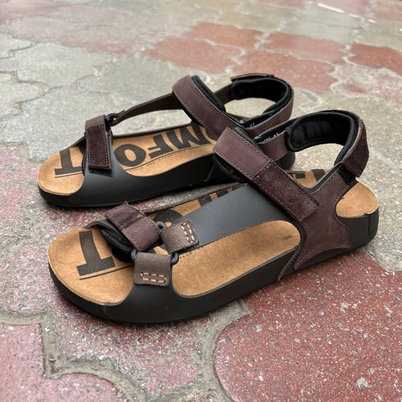 Коричневі чоловічі сандалі Kadar 41 43 44 45 розмір | Зображення 9