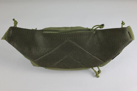 Сумка тактична на пояс ULTIMATUM  RT-258 , Чоловіча тактична сумка бананка з системою Molle Олива | Зображення 3