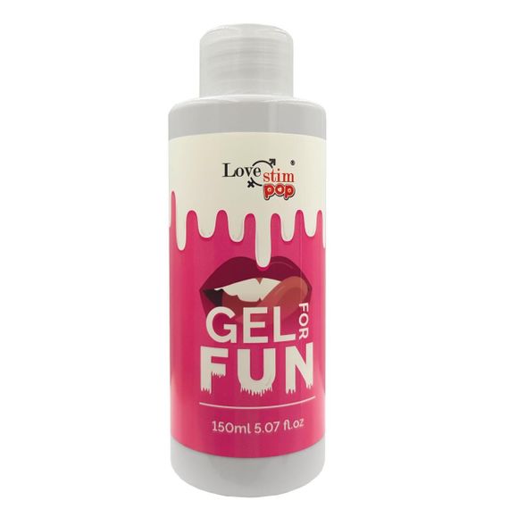 Універсальний гель-лубрикант LoveStim - POP Gel for fun, 150 ml Sex Aura