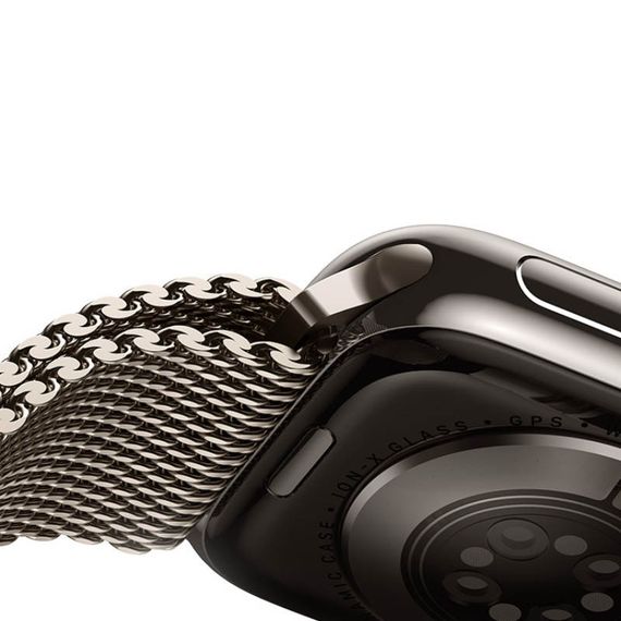 Ремінець Milanese Loop New Design для Apple Watch 42(ser.1-3)/44/45/46/49mm Titanium | Зображення 4
