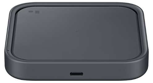 Бездротовий зарядний пристрій Samsung 15W Wireless Charger Pad with TA Dark Gray (EP-P2400TBEGEU) | Зображення 4