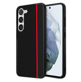 Чехол накладка Primolux CFC для Samsung Galaxy S23 Plus (SM-S916) - Black&Red