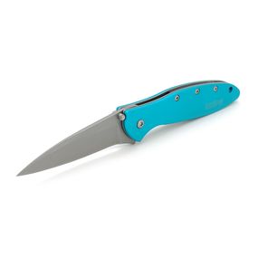 Нож складной Kershaw-1660 Blue,ручка сталь + титан,длина 179мм,100 гр,Box