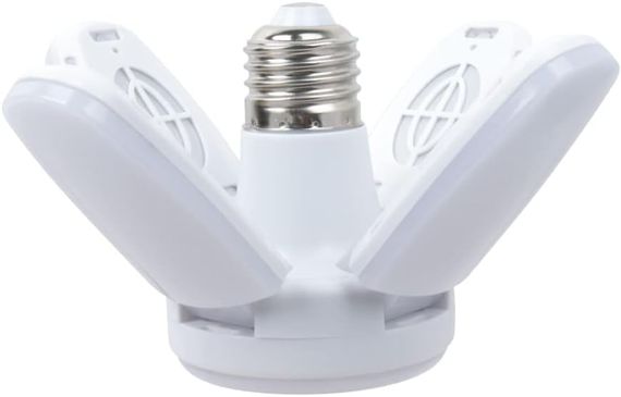Лампочка складная светодиодная 4 лопасти E27 KK-202 • LED лампа Mini Fan Blade Bulb E27 KK-202 60W | Зображення 3