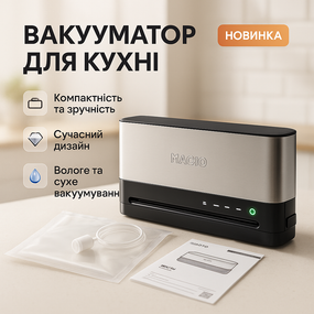 Вакууматор для фруктів, Вакуумний пакувальник для домашніх кулінарів, Домашній запаювач пакетів NK-59