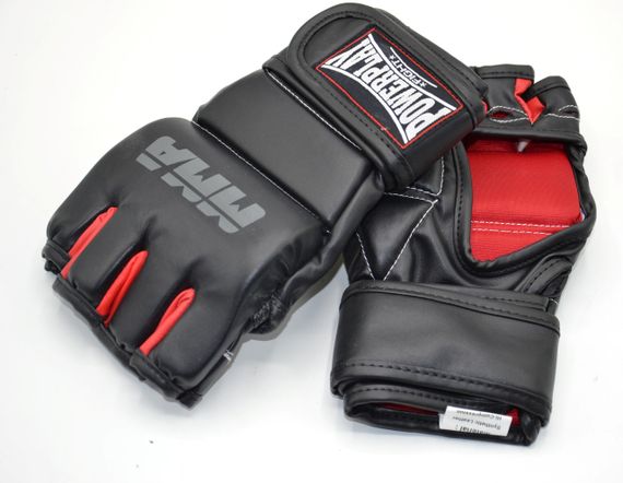 Рукавиці для MMA PowerPlay 3053 Чорно-Червоні S/M | Зображення 8