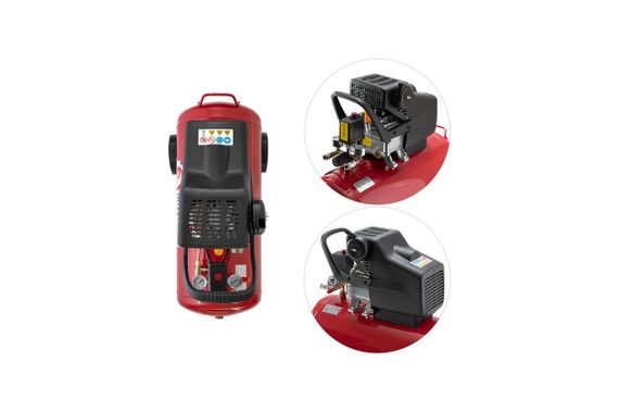 Компрессор Intertool - 50 л 1,5 кВт (PT-0003) | Зображення 6