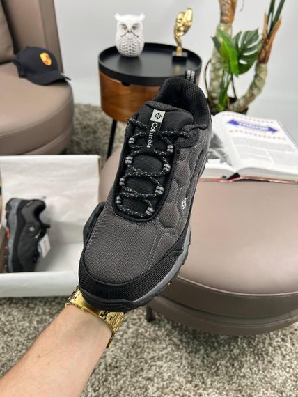 Чоловічі кросівки Firecamp III Waterproof Dark Grey Black термо , В'єтнам 45 28.5-29 см | Зображення 4