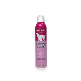 Шампунь-мус з екстрактом алое Inodorina Shampoo Mousse Aloe 300 мл