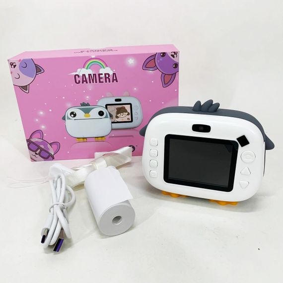 Дитячий фотоапарат у вигляді іграшки, Дитячий фотоапарат kids camera з фотодруком YW-71 | Зображення 9