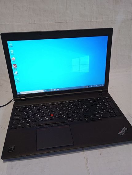 Ноутбук Б-клас Lenovo ThinkPad L540 / 15.6" (1366x768) TN / Intel Core i3-4000M (2 (4) ядра по 2.4 GHz) / 8 GB DDR3 / 500 GB HDD / Intel HD Graphics 4600 / АКБ не тримає б/в | Зображення 1