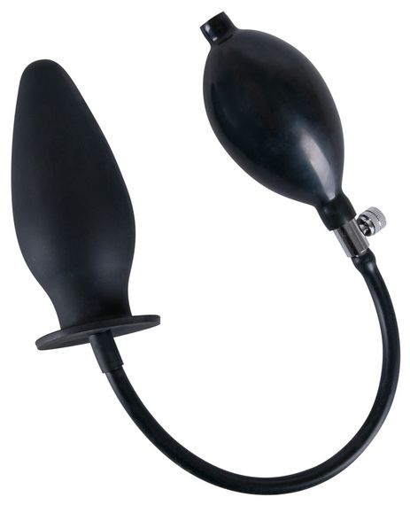Анальна пробка - True Black Inflatable Anal Plug | Зображення 1