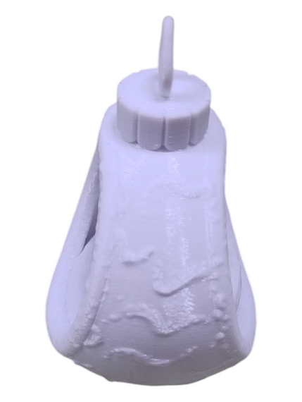 Новорічна підвіска куля сніговик білий Мега Подарунок (214035) | Зображення 1