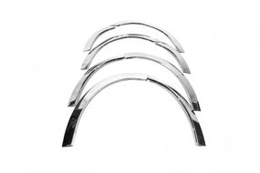 Накладки на арки (8 шт, нерж) SW для Renault Megane III 2009-2016 гг