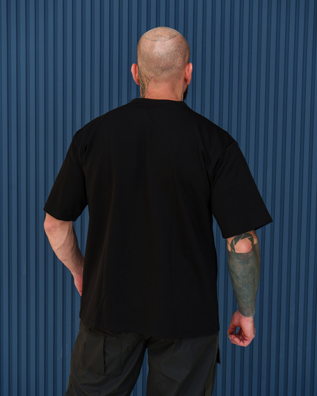 Футболка Тирс чёрный S | Зображення 5