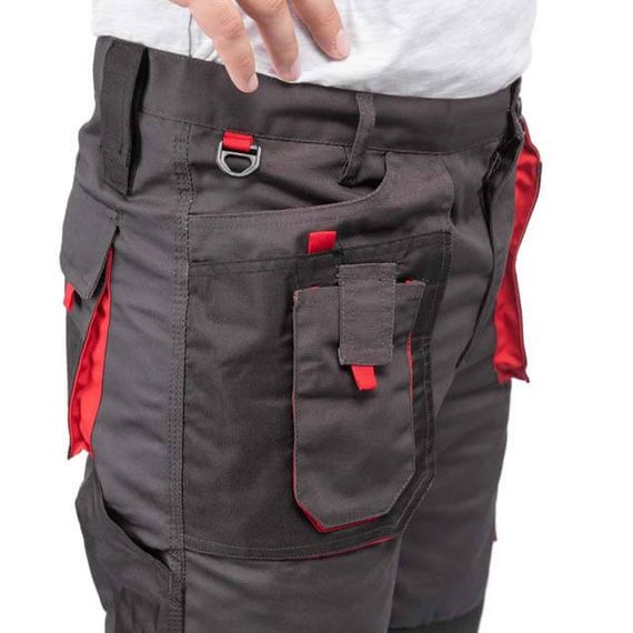 Брюки робочі 80% поліестер, 20% бавовна, щільність 260 г/м², M INTERTOOL SP-3012 | Зображення 5